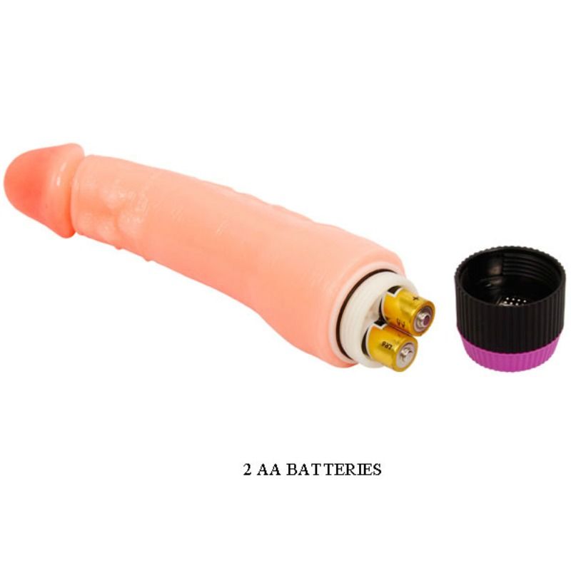 BAILE - NATURAL FLEXIBLE REALISTIC VIBRATOR 24 CM - Afbeelding 8