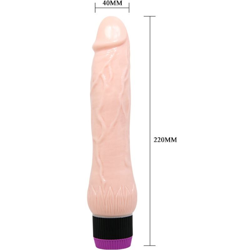 BAILE - ADOUR CLUB REALISTIC VIBRATOR WIDE BASE 22 CM - Afbeelding 3