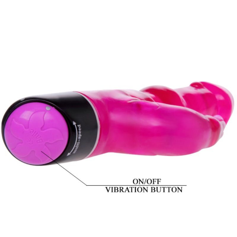 BAILE - WAVES OF PLEASURE FANTASY VIBRATOR WITH RABBIT 23 CM - Afbeelding 9
