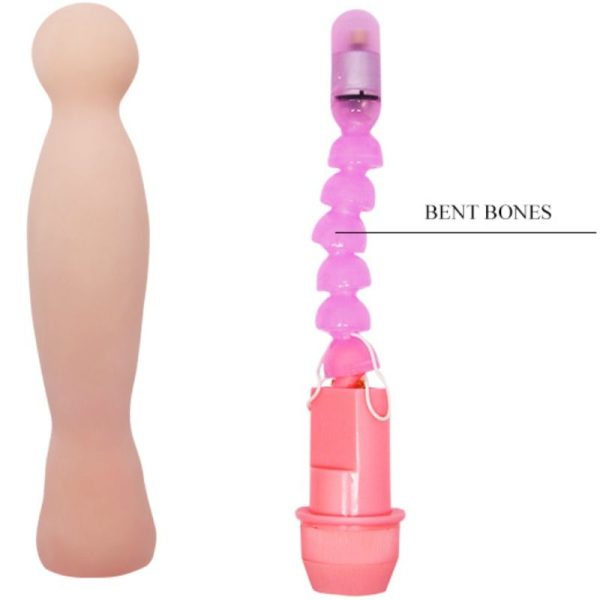 BAILE - FLEXI VIBE SENSUAL SPINE VIBRATOR 22 CM - Afbeelding 3