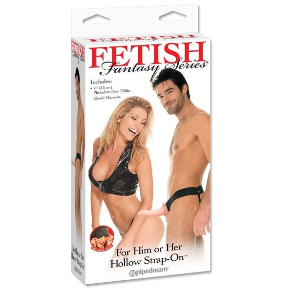 FETISH FANTASY SERIES - FLESH ADJUSTABLE HOLLOW HARNESS 15 CM - Afbeelding 4