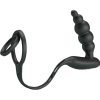 PRETTY LOVE - PENIS RINGS WITH VIBRATOR PLUG - Afbeelding 5