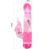 BAILE - MULTISPEED VIBRATOR WITH PINK STIMULATOR - Afbeelding 5