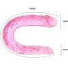 BAILE - DOUBLE DONG DOUBLE PINK DILDO - Afbeelding 4
