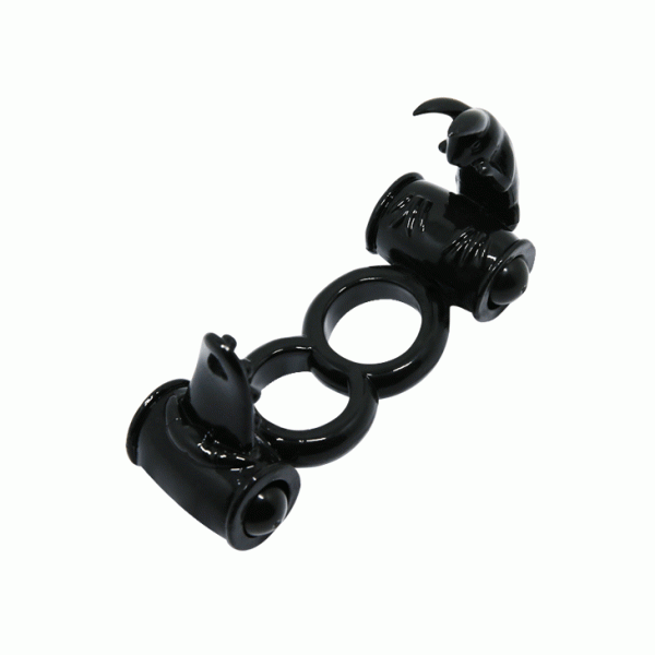 BAILE - SWEET RING DOUBLE RING WITH DOUBLE RABBIT - Afbeelding 2