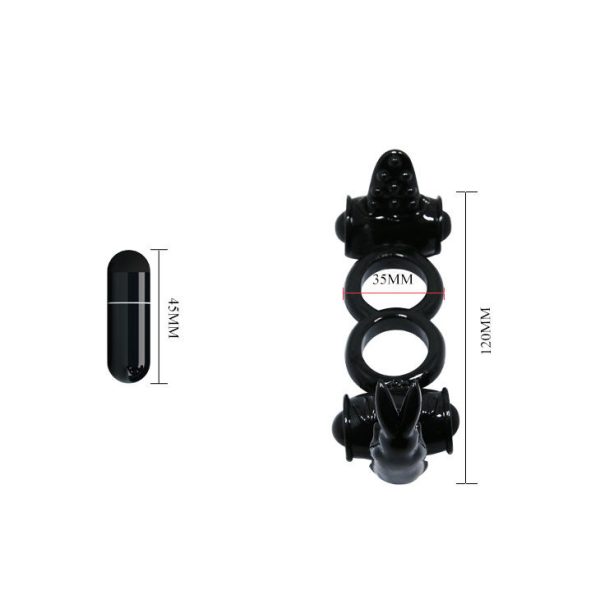 BAILE - SWEET RING DOUBLE RING WITH DOUBLE RABBIT - Afbeelding 7