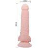 BAILE - SUPER REALISTIC NATURAL DILDO 18.8 CM - Afbeelding 3