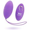 WOMANVIBE - ALSAN EGG REMOTE CONTROL BLACK SILICONE PURPLE - Afbeelding 2
