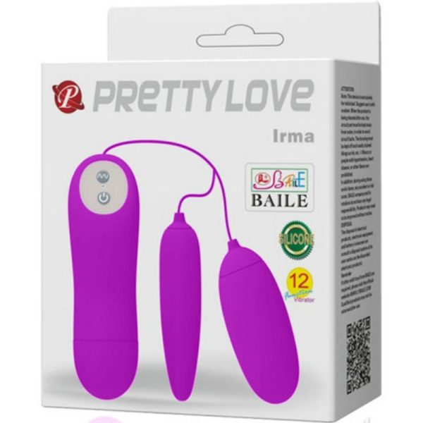 PRETTY LOVE - IRMA DOUBLE VIBRATING EGG - Afbeelding 6