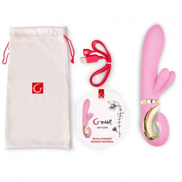 G-VIBE - G-RABBIT PINK RAMPANT BUNNY VIBRATOR - Afbeelding 2