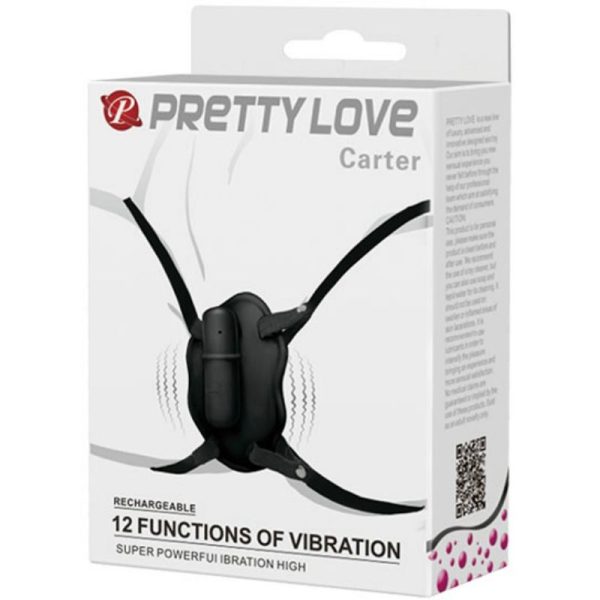 PRETTY LOVE - STRAP ON WITH CARTER VIBRATING BULLET - Afbeelding 7