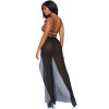 LEG AVENUE - CAGE MAXI DRESS AND THONG S/M - Afbeelding 3