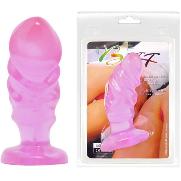 BAILE - UNISEX ANAL PLUG WITH PINK SUCTION CUP - Afbeelding 4