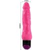 BAILE - COLORFUL SEX LILAC REALISTIC VIBRATOR 24 CM - Afbeelding 4