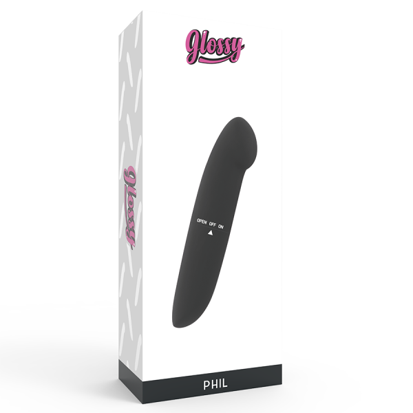 GLOSSY - PHIL VIBRATOR BLACK - Afbeelding 4