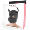DARKNESS - NEOPRENE DOG MASK WITH REMOVABLE MUZZLE M - Afbeelding 6