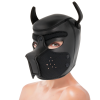 DARKNESS - NEOPRENE DOG MASK WITH REMOVABLE MUZZLE M - Afbeelding 3