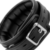 DARKNESS - SOFT LEATHER NECKLACE WITH CHAIN - Afbeelding 4