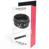 DARKNESS - SOFT LEATHER NECKLACE WITH CHAIN - Afbeelding 5