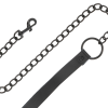 DARKNESS - BLACK NECKLACE WITH CHAIN - Afbeelding 4