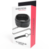 DARKNESS - BLACK NECKLACE WITH CHAIN - Afbeelding 5