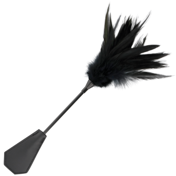DARKNESS - BLACK FEATHER WHIP - Afbeelding 2