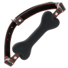 DARKNESS - BLACK BONE SILICONE GAG - Afbeelding 2