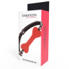 DARKNESS - RED BONE SILICONE GAG - Afbeelding 4