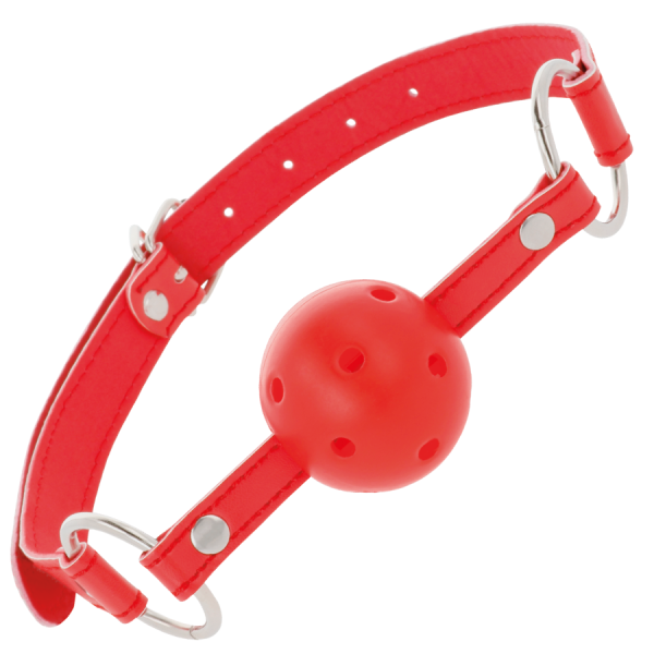 DARKNESS - RED BREATHABLE GAG - Afbeelding 2