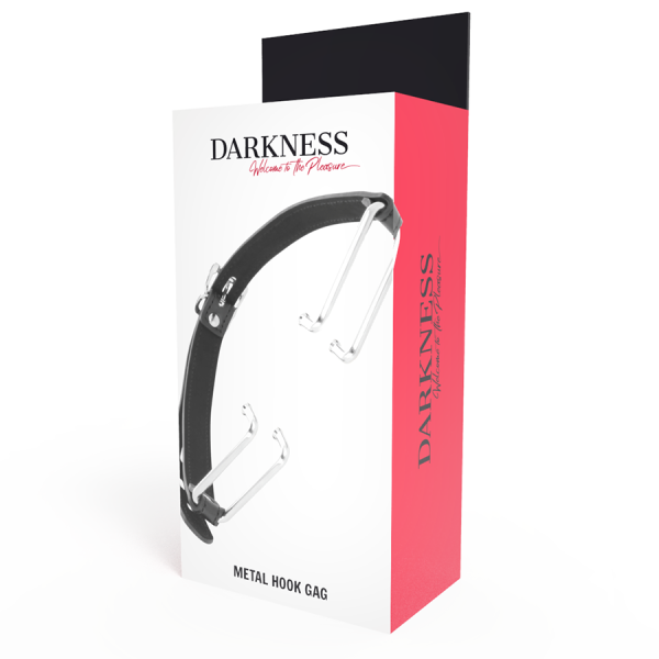DARKNESS - GAG WITH BLACK HOOK - Afbeelding 4