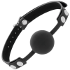 DARKNESS - BLACK SILICONE GAG - Afbeelding 2