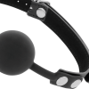 DARKNESS - BLACK SILICONE GAG - Afbeelding 3