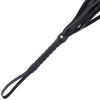 DARKNESS - BLACK BONDAGE WHIP 45 CM - Afbeelding 2