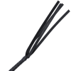 DARKNESS - BLACK BONDAGE WHIP 210CM - Afbeelding 3