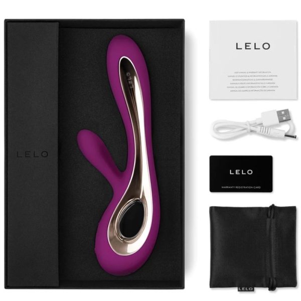 LELO - SORAYA 2 RABBIT PURPLE VIBRATOR - Afbeelding 2