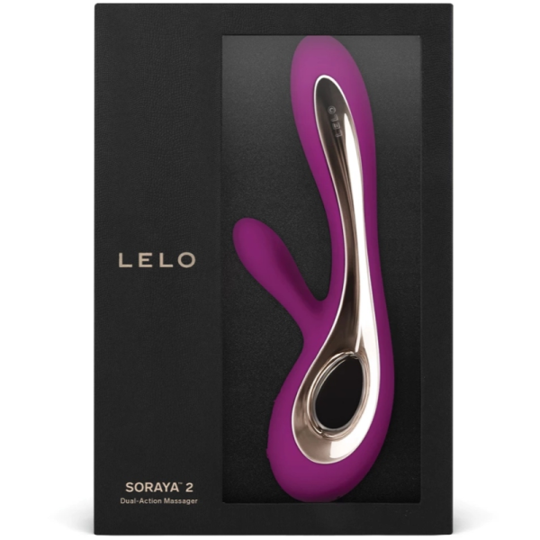 LELO - SORAYA 2 RABBIT PURPLE VIBRATOR - Afbeelding 3