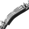 DARKNESS - SKULLS AND BONES BLACK SPIKED HANDCUFFS - Afbeelding 3