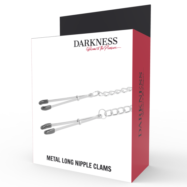 DARKNESS - ADJUSTABLE METAL NIPPLE Clamps - Afbeelding 4