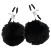 DARKNESS - NIPPLE CLAMPS WITH POM POMS 1 - Afbeelding 2