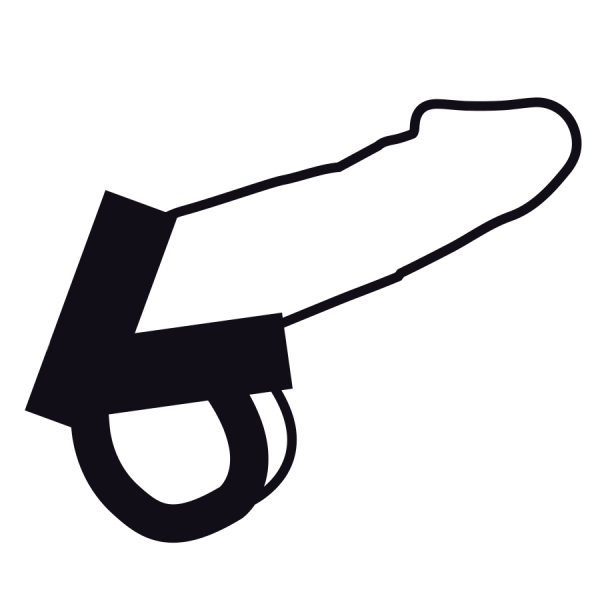 DARKNESS - SKIN RING FOR PENIS AND TESTICLES - Afbeelding 2