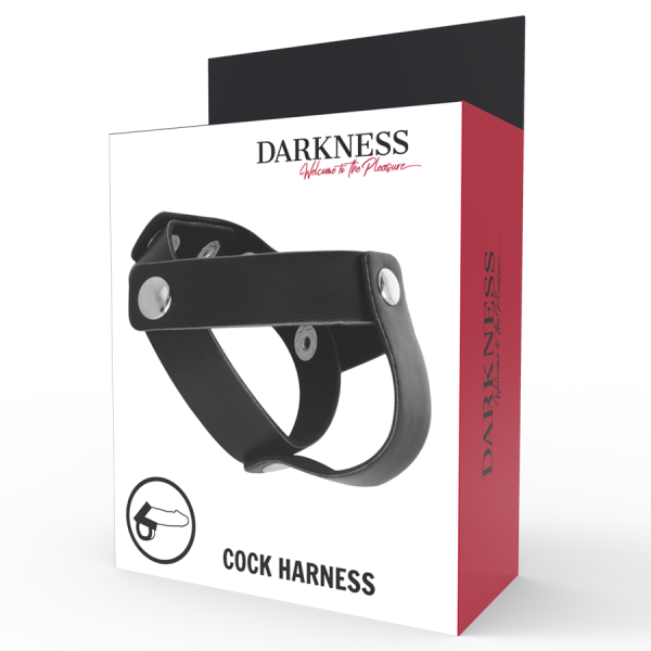 DARKNESS - SKIN RING FOR PENIS AND TESTICLES - Afbeelding 5