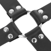 DARKNESS - LEATHER HANDCUFFS FOR FOOT AND HANDS BLACK - Afbeelding 6