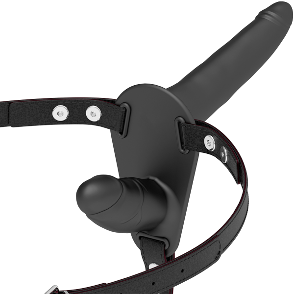 FETISH SUBMISSIVE HARNESS - BLACK DOUBLE PENETRATION - Afbeelding 2