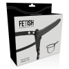 FETISH SUBMISSIVE HARNESS - BLACK SILICONE 15 CM - Afbeelding 4