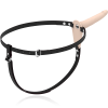 FETISH SUBMISSIVE HARNESS - FLESH SILICONE VIBRATOR 15 CM - Afbeelding 6