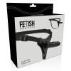 FETISH SUBMISSIVE HARNESS - REALISTIC BLACK SILICONE 15 CM - Afbeelding 5