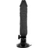 BASECOCK - REALISTIC VIBRATOR REMOTE CONTROL BLACK 20 CM -O- 4 CM - Afbeelding 4