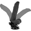 BASECOCK - VIBRADOR ARTICULABLE CONTROL REMOTO NEGRO 21 CM -O- 5 CM - Afbeelding 4