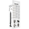 BASECOCK - REALISTIC VIBRATOR REMOTE CONTROL BLACK 20 CM -O- 4 CM - Afbeelding 6