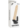 BASECOCK - REALISTIC VIBRATOR REMOTE CONTROL FLESH 21 CM -O- 4 CM - Afbeelding 5